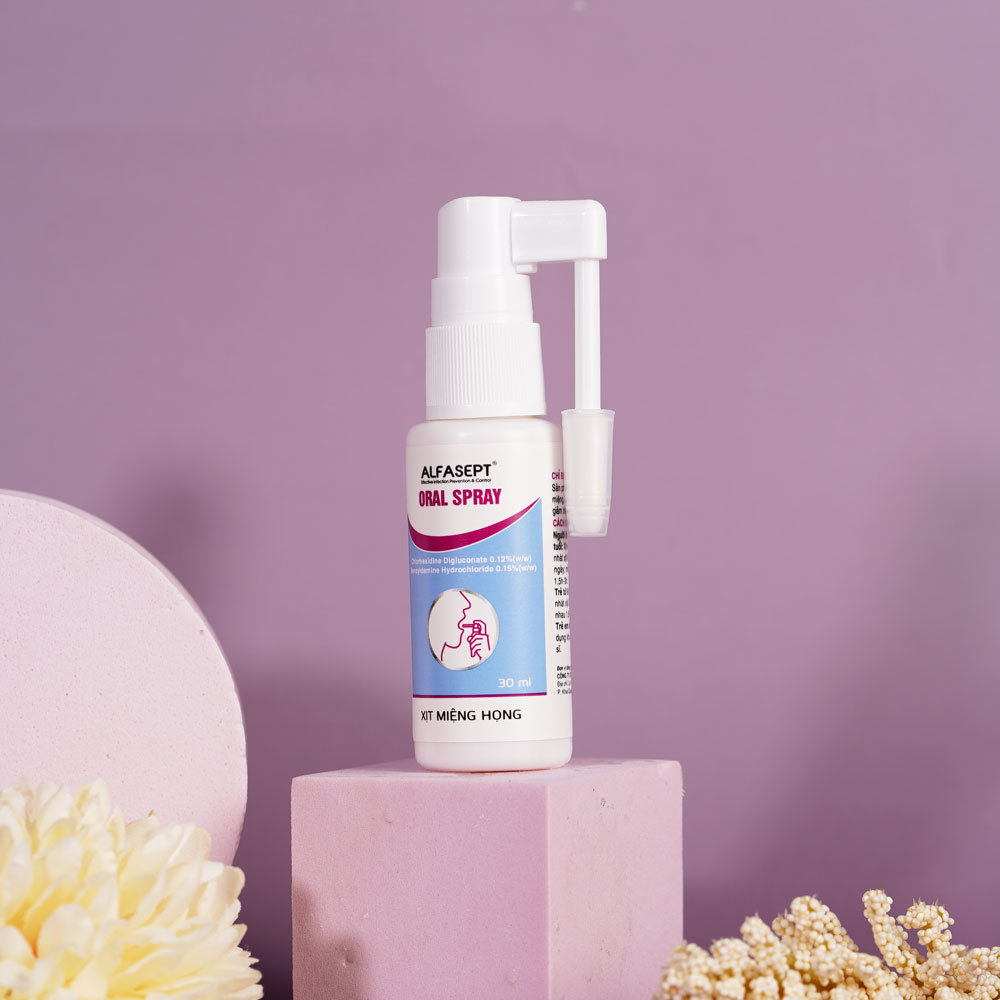 Xịt miệng họng ALFASEPT ORAL SPRAY